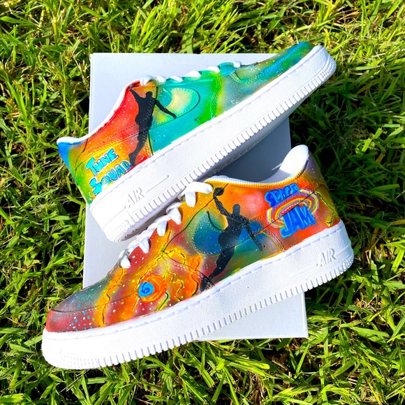 Nike Other - Nike Airforce 1 Space Jam Custom 🎨